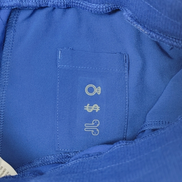 Figs Electric Blue Mid Rise Boston Slim Medical Jogger Scrub Pants Sz XXS T NEW - Picture 8 of 11